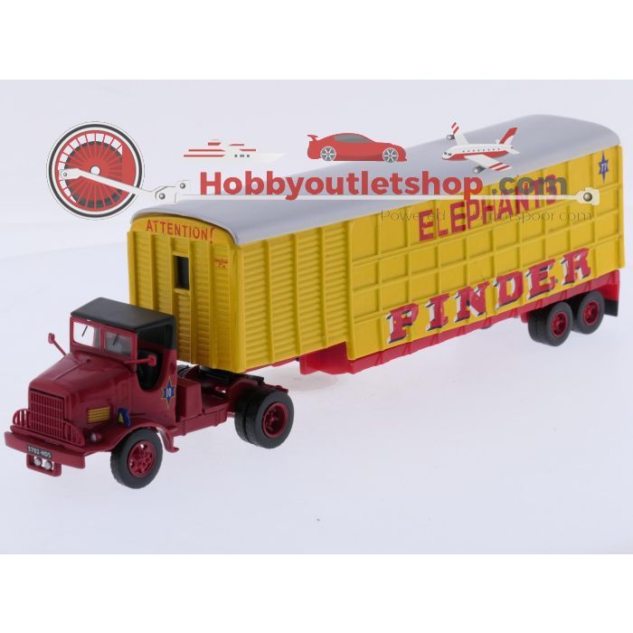 Schaal 1:64 Altaya Ref 02, 11 en 32 set van 3 Circus Pinder voertuigen #10074 - sku: 20260904051414 - Gebruikt - Redelijke staat - Afbeelding 2