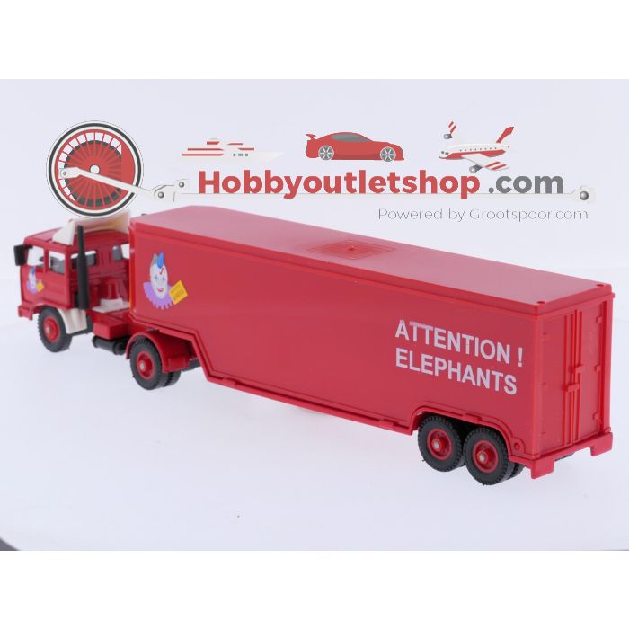 Schaal 1:43 Solido NEW OLD STOCK Ref. 820 Renault G260 semi- transport Eléphant Circus Arlette #10075 - sku: 20260908092323 - Nieuw - Afbeelding 2