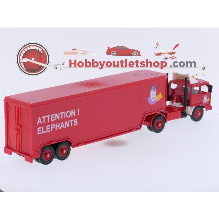Schaal 1:43 Solido NEW OLD STOCK Ref. 820 Renault G260 semi- transport Eléphant Circus Arlette #10075 - sku: 20260908092323 - Nieuw - Afbeelding 3