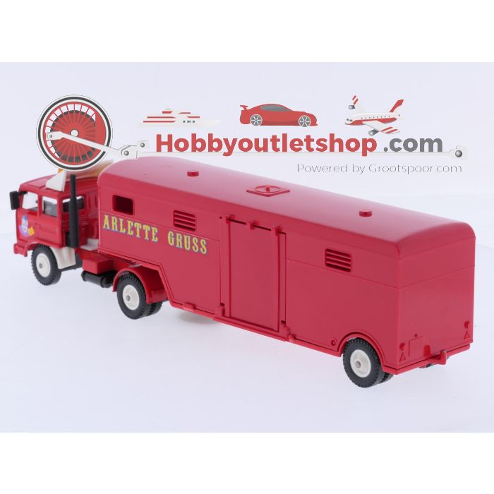 Schaal 1:43 Solido NEW OLD STOCK Ref. 821 Renault G260 semi- transport animaux Circus Arlette #10076 - sku: 20260908113407 - Neu - Bild 2