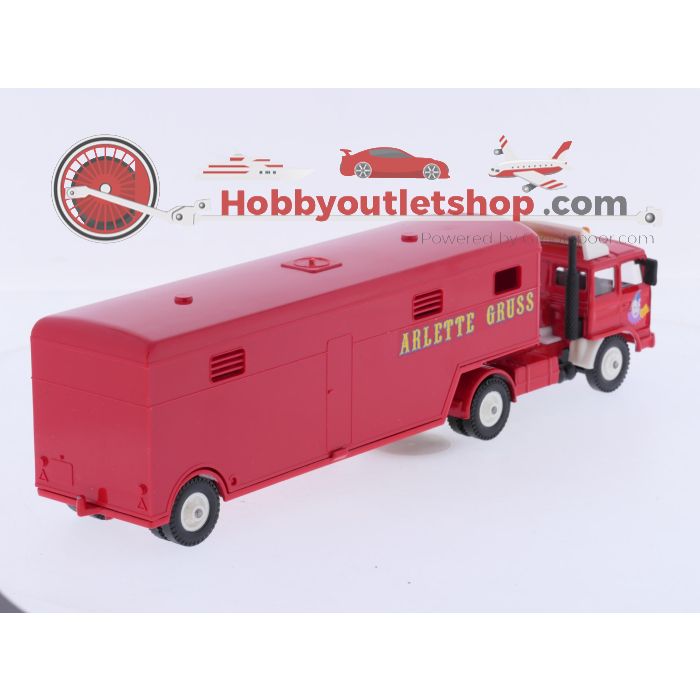 Schaal 1:43 Solido NEW OLD STOCK Ref. 821 Renault G260 semi- transport animaux Circus Arlette #10076 - sku: 20260908113407 - Neu - Bild 3