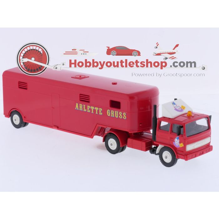 Schaal 1:43 Solido NEW OLD STOCK Ref. 821 Renault G260 semi- transport animaux Circus Arlette #10076 - sku: 20260908113407 - Neu - Bild 4