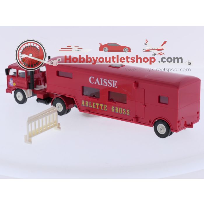 Schaal 1:43 Solido NEW OLD STOCK Ref. 824 Renault G260 semi- Caisse Circus Arlette #10078 - sku: 20260908121653 - Neu - Bild 2