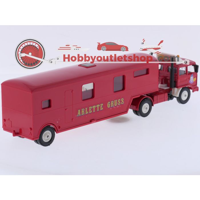 Schaal 1:43 Solido NEW OLD STOCK Ref. 824 Renault G260 semi- Caisse Circus Arlette #10078 - sku: 20260908121653 - Neu - Bild 3