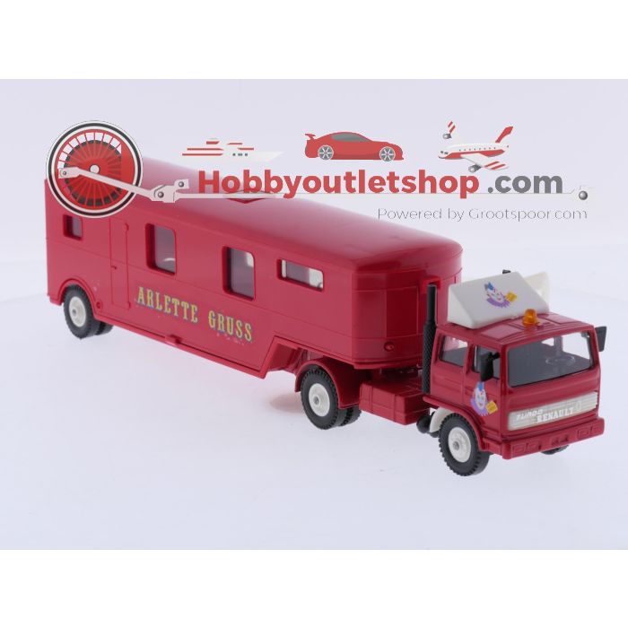 Schaal 1:43 Solido NEW OLD STOCK Ref. 824 Renault G260 semi- Caisse Circus Arlette #10078 - sku: 20260908121653 - Neu - Bild 4