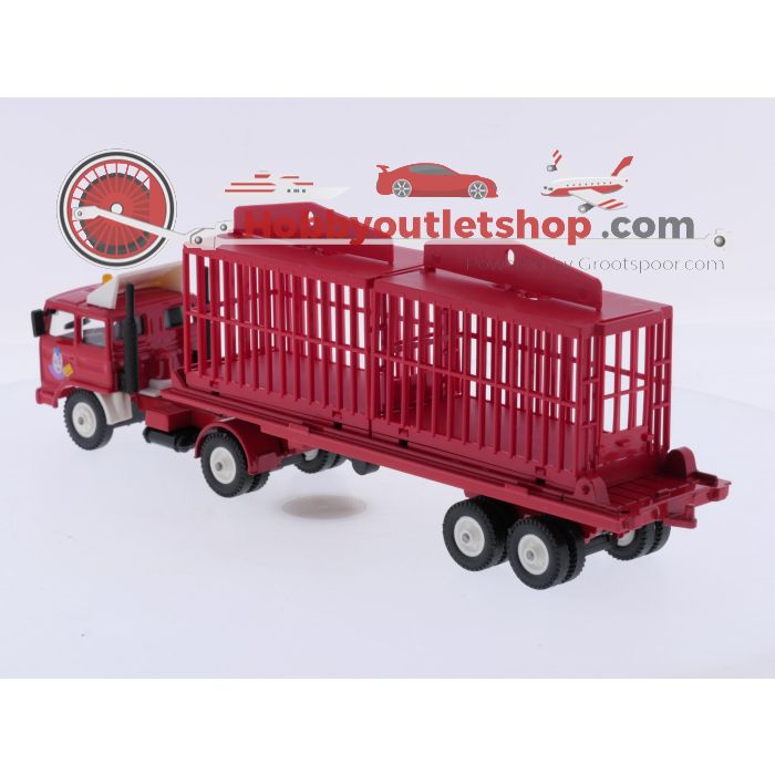 Schaal 1:43 Solido NEW OLD STOCK Ref. 825 Renault G260 semi-Cages Circus Arlette #10079 - sku: 20260908011742 - Neu - Bild 2