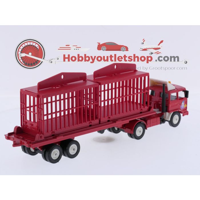 Schaal 1:43 Solido NEW OLD STOCK Ref. 825 Renault G260 semi-Cages Circus Arlette #10079 - sku: 20260908011742 - Neu - Bild 3