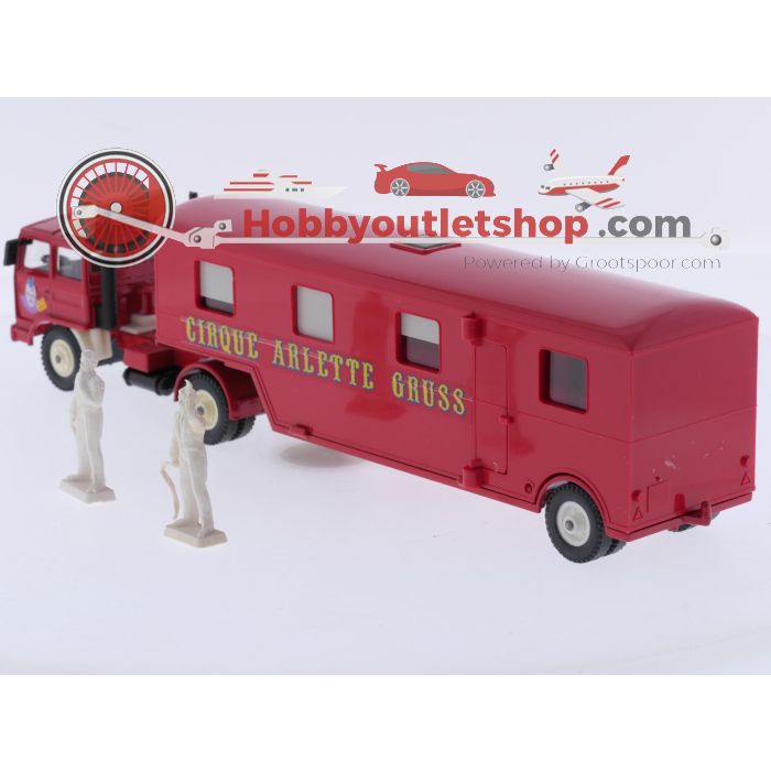 Schaal 1:43 Solido NEW OLD STOCK Ref. 826 Renault G260 semi-Caravane Direction Circus Arlette #10080 - sku: 20260908034412 - New - Photo 2