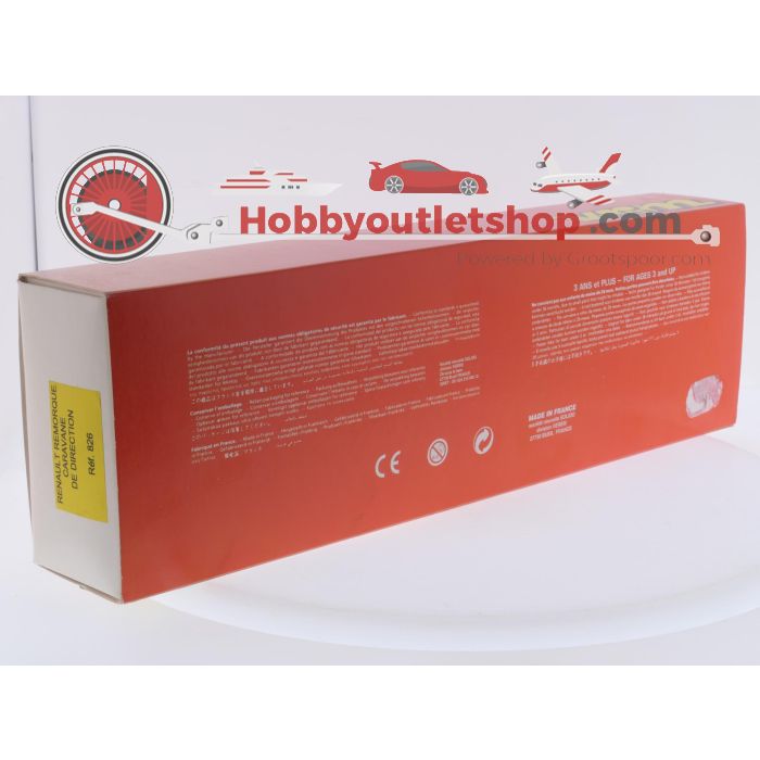 Schaal 1:43 Solido NEW OLD STOCK Ref. 826 Renault G260 semi-Caravane Direction Circus Arlette #10080 - sku: 20260908034412 - New - Photo 6