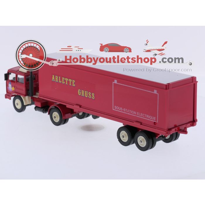 Schaal 1:43 Solido NEW OLD STOCK Ref. 831 Renault G260 semi- Station électrique Circus Arlette #10082 - sku: 20260908042457 - New - Photo 2