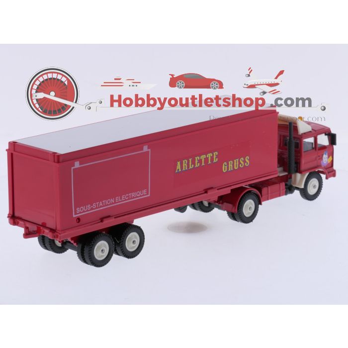 Schaal 1:43 Solido NEW OLD STOCK Ref. 831 Renault G260 semi- Station électrique Circus Arlette #10082 - sku: 20260908042457 - New - Photo 3