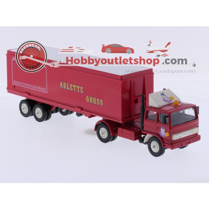 Schaal 1:43 Solido NEW OLD STOCK Ref. 831 Renault G260 semi- Station électrique Circus Arlette #10082 - sku: 20260908042457 - New - Photo 4