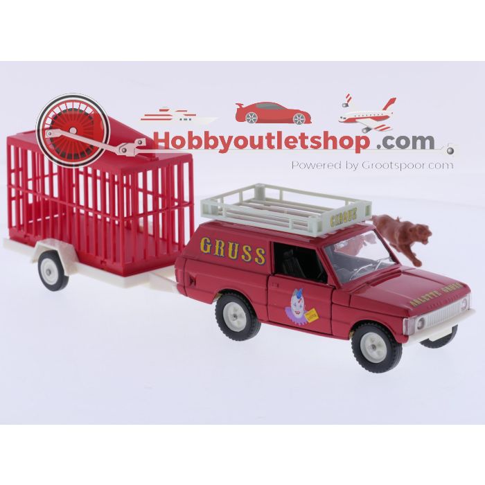 Schaal 1:43 Solido NEW OLD STOCK Ref. 833 Range Rover + Remorque cage Circus Arlette #10083 - sku: 20260908043705 - Neu - Bild 4