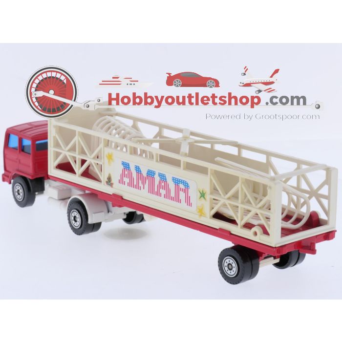 Schaal 1:43 Solido NEW OLD STOCK Ref. 336 Daf F2800 - semi transport chapiteau Circus Amar #10084 - sku: 20260908045518 - New - Photo 2