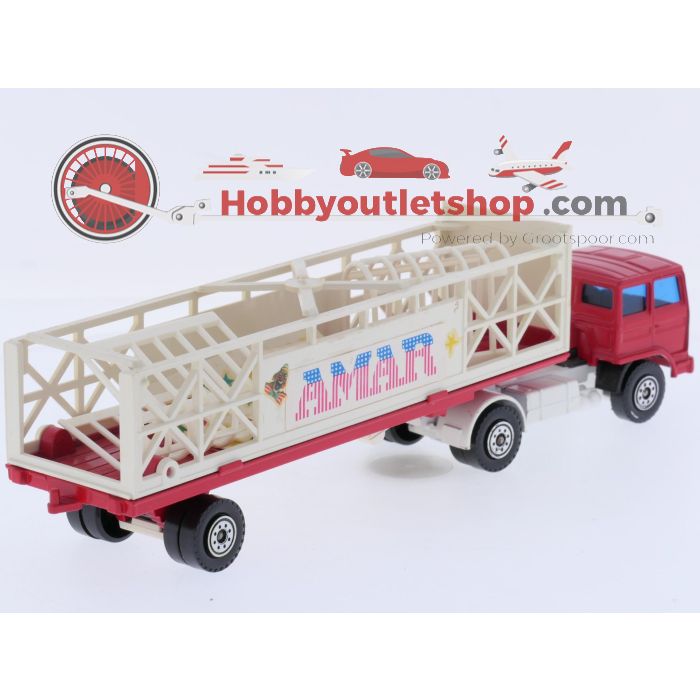 Schaal 1:43 Solido NEW OLD STOCK Ref. 336 Daf F2800 - semi transport chapiteau Circus Amar #10084 - sku: 20260908045518 - New - Photo 3