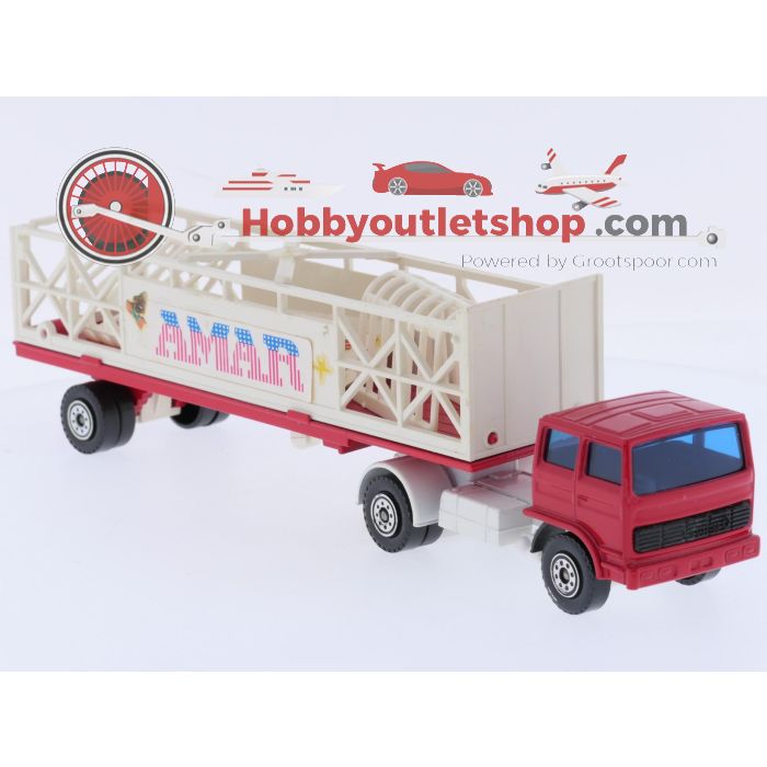 Schaal 1:43 Solido NEW OLD STOCK Ref. 336 Daf F2800 - semi transport chapiteau Circus Amar #10084 - sku: 20260908045518 - New - Photo 4