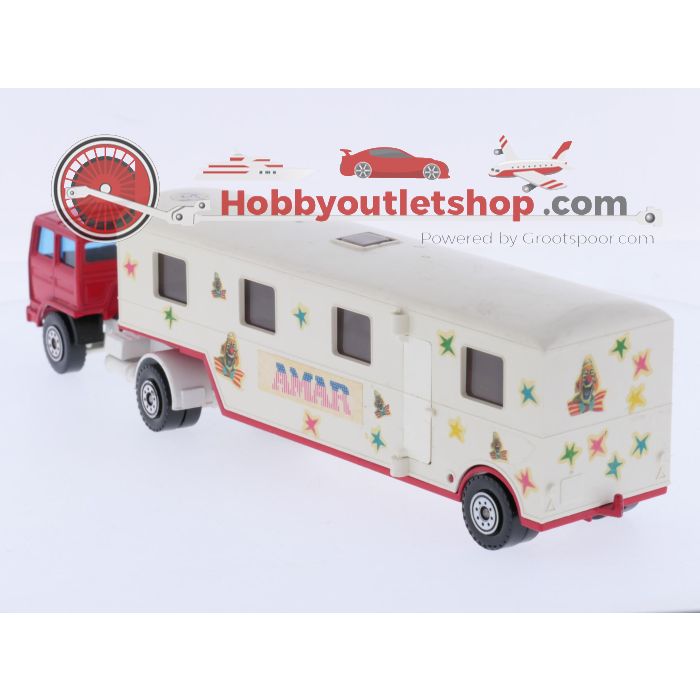 Schaal 1:43 Solido NEW OLD STOCK Ref. 337 Daf F2800 - semi roulotte Circus Amar #10085 - sku: 20260910035925 - Neu - Bild 2