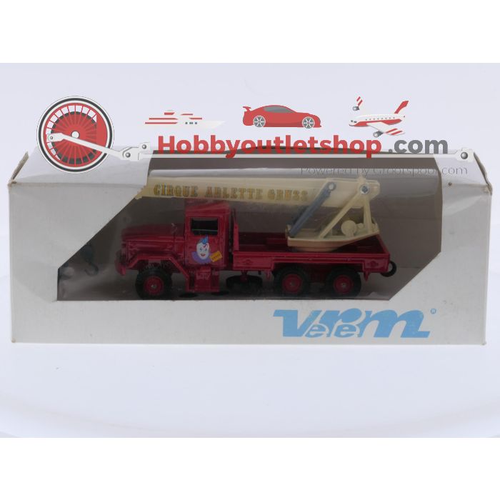 Schaal 1:50 Solido Ref. 836 kaiser jeep - Grue Circus Arlette #10086 - sku: 20260910042514 - Gebraucht - Guter Zustand - Bild 3