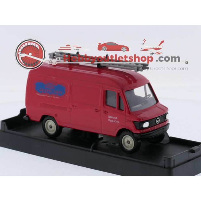 Schaal 1:50/1:43 Solido Ref. 836 Ref. 827 kaiser jeep - Grue Circus Arlette met Mercedes Affichage - Verem #10087 - sku: 20260910045801 - Used - Good condition - Photo 5