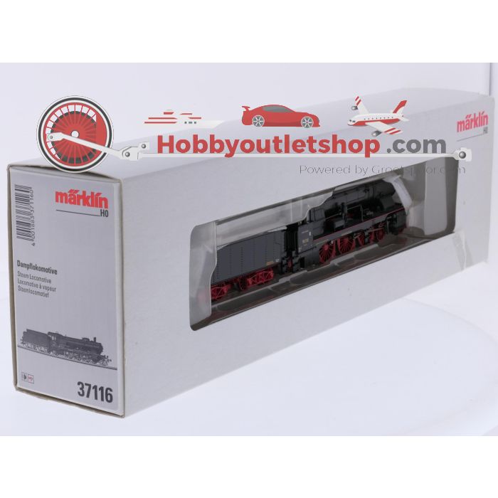 Schaal H0 Märklin 37116 sneltreinlocomotief met getrokken tender van de DRG. Digitaal #10093 - sku: 20260911022143 - Used - Very good condition - Photo 11