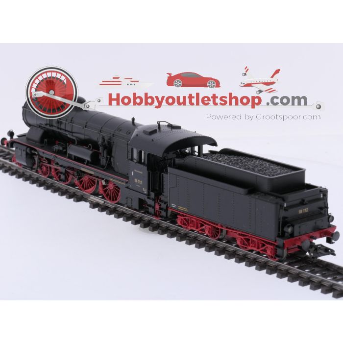 Schaal H0 Märklin 37116 sneltreinlocomotief met getrokken tender van de DRG. Digitaal #10093 - sku: 20260911022143 - Used - Very good condition - Photo 2