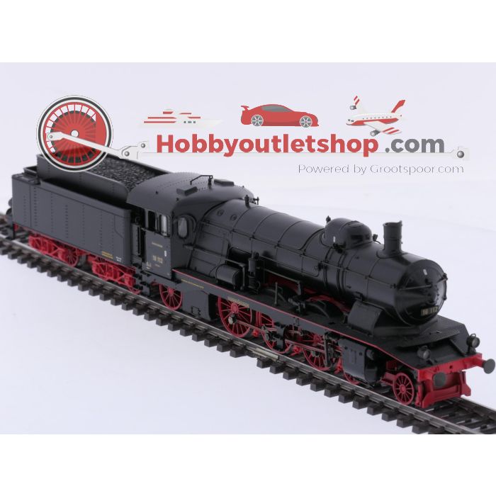 Schaal H0 Märklin 37116 sneltreinlocomotief met getrokken tender van de DRG. Digitaal #10093 - sku: 20260911022143 - Used - Very good condition - Photo 4