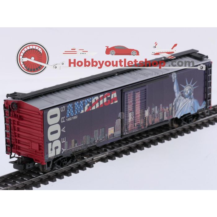 Schaal H0 Märklin 84564 speciale goederenwagon-set "500 jaar America" #10096 - sku: 20260911042014 - Gebraucht - Sehr guter Zustand - Bild 5