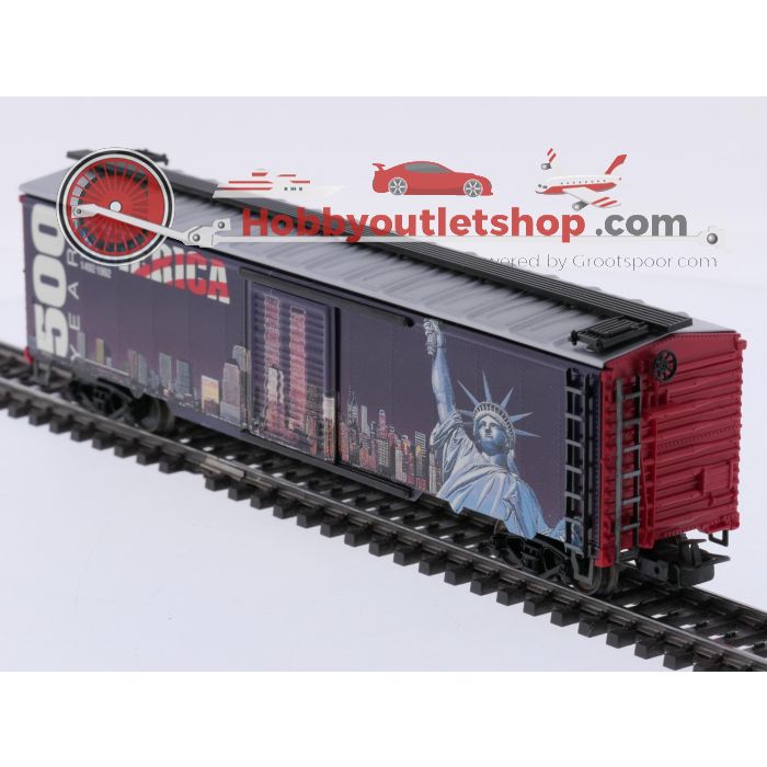 Schaal H0 Märklin 84564 speciale goederenwagon-set "500 jaar America" #10096 - sku: 20260911042014 - Gebraucht - Sehr guter Zustand - Bild 6