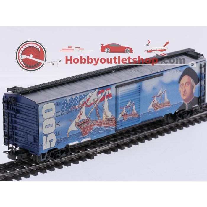 Schaal H0 Märklin 84564 speciale goederenwagon-set "500 jaar America" #10096 - sku: 20260911042014 - Gebraucht - Sehr guter Zustand - Bild 9