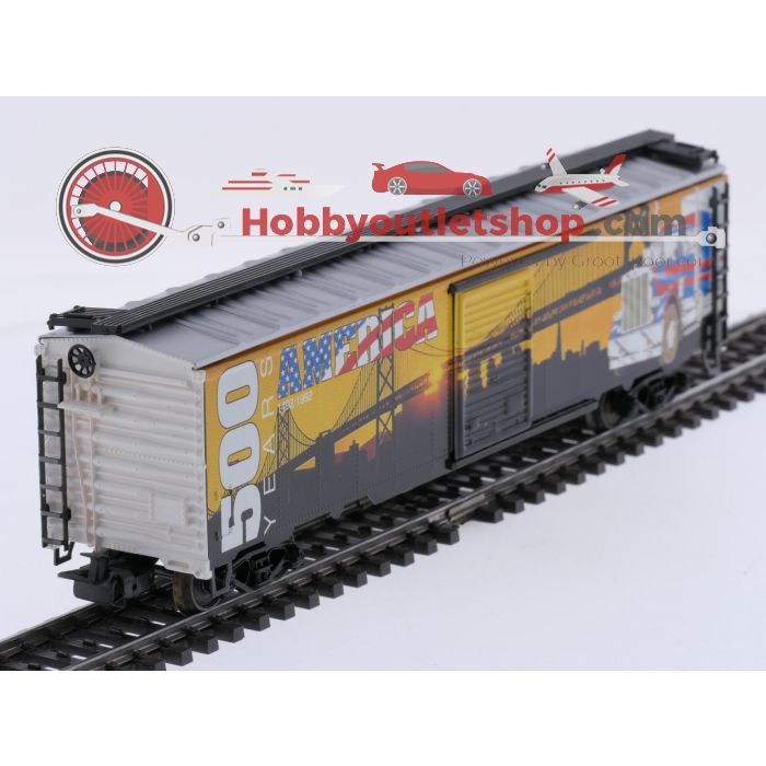 Schaal H0 Märklin 84564 speciale goederenwagon-set "500 jaar America" #10096 - sku: 20260911042014 - Gebraucht - Sehr guter Zustand - Bild 11