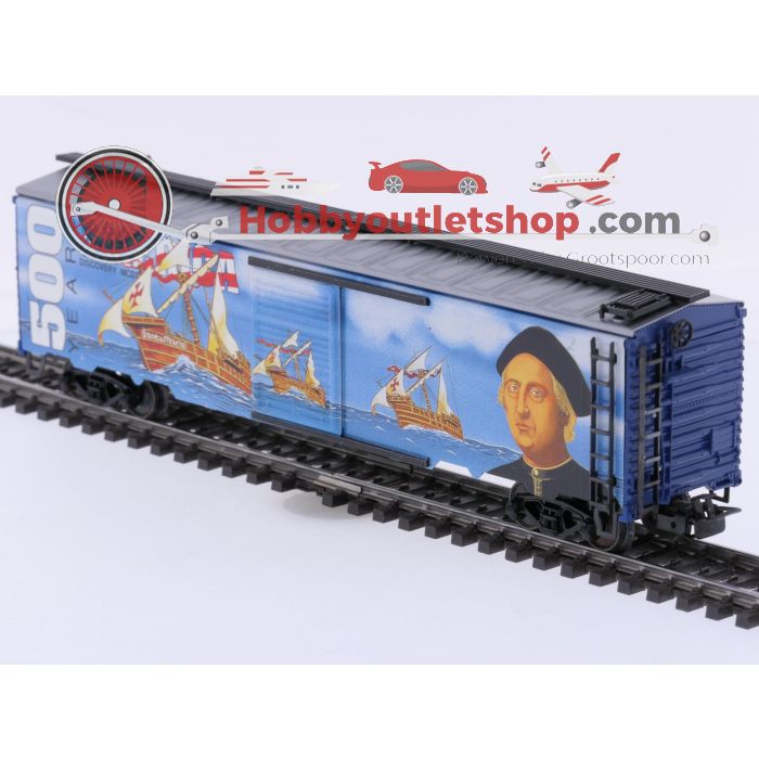 Schaal H0 Märklin 84564 speciale goederenwagon-set "500 jaar America" #10097 - sku: 20260911053335 - Gebraucht - Guter Zustand - Bild 10