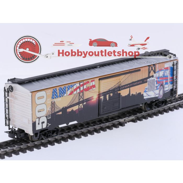 Schaal H0 Märklin 84564 speciale goederenwagon-set "500 jaar America" #10097 - sku: 20260911053335 - Gebraucht - Guter Zustand - Bild 11