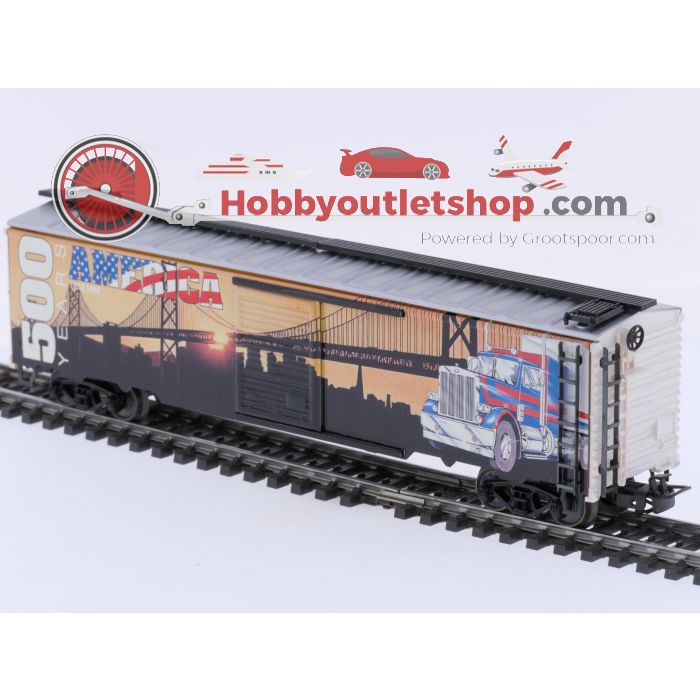 Schaal H0 Märklin 84564 speciale goederenwagon-set "500 jaar America" #10097 - sku: 20260911053335 - Gebraucht - Guter Zustand - Bild 12