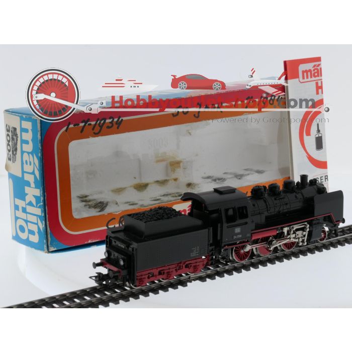 Schaal H0 Märklin 3003 stoomlocomotief met losse tender BR 24 van de DB #10098 - sku: 20260915092413 - Gebraucht - Guter Zustand - Bild 5