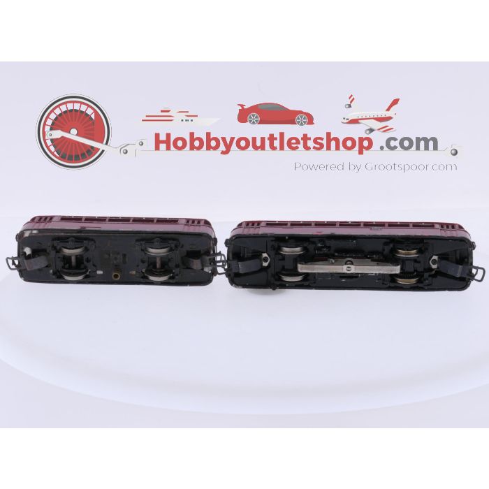 Schaal H0 Märklin 3016 + 4018 Schienenbus met bijwagen van de DB #10103 - sku: 20260917111858 - Gebraucht - Angemessener Zustand - Bild 6