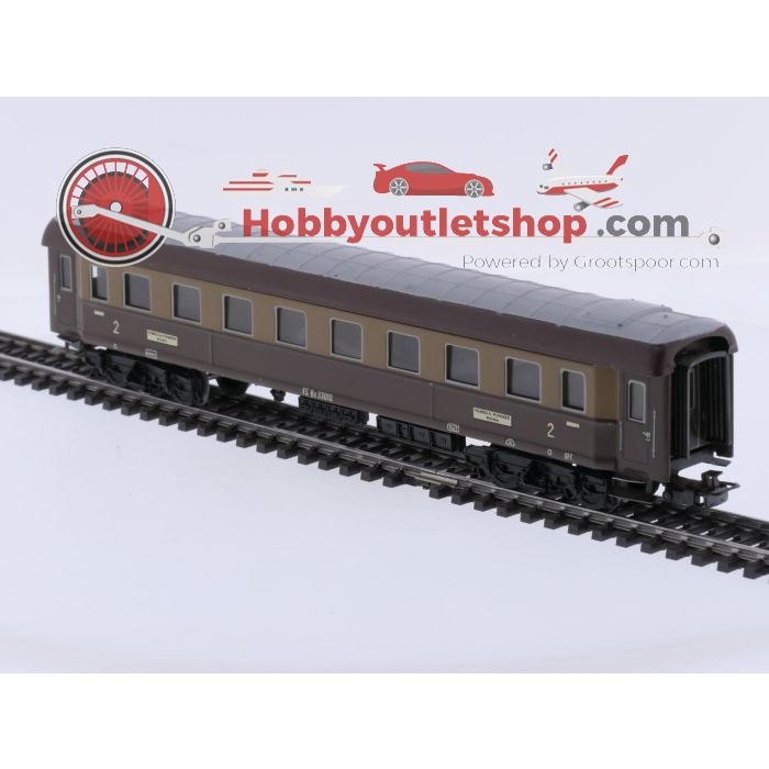Schaal H0 Märklin 3035 en 4036 trein set elektische locomotief met personenrijtuigen van de FS #10107 - sku: 20260917040259 - Gebraucht - Angemessener Zustand - Bild 11