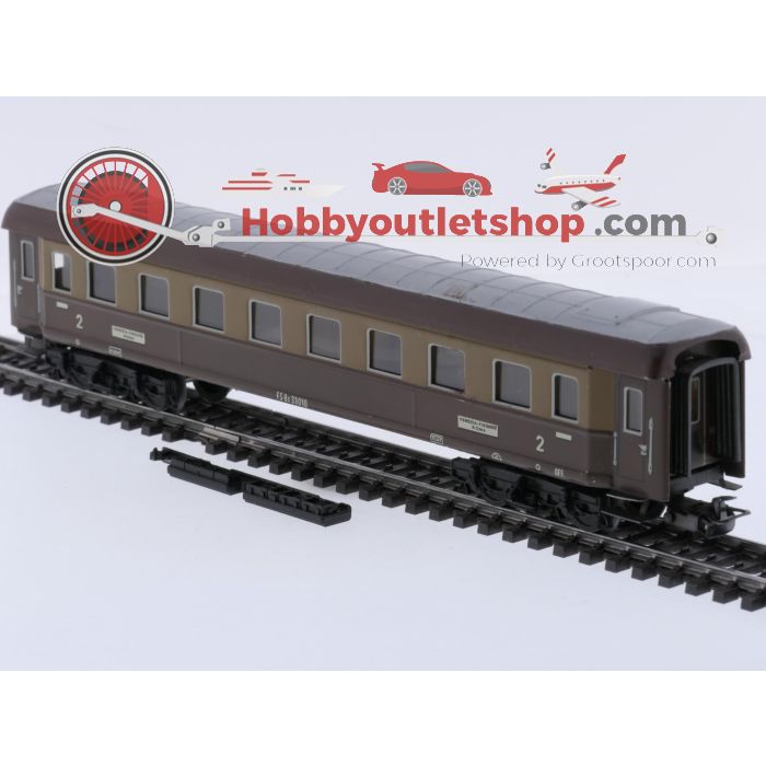 Schaal H0 Märklin 3035 en 4036 trein set elektische locomotief met personenrijtuigen van de FS #10107 - sku: 20260917040259 - Gebraucht - Angemessener Zustand - Bild 14