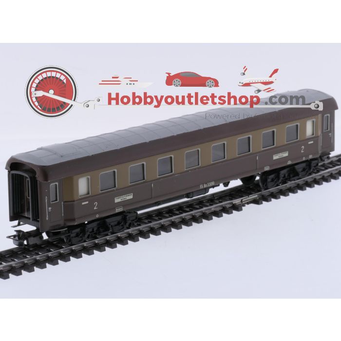 Schaal H0 Märklin 3035 en 4036 trein set elektische locomotief met personenrijtuigen van de FS #10107 - sku: 20260917040259 - Gebraucht - Angemessener Zustand - Bild 15