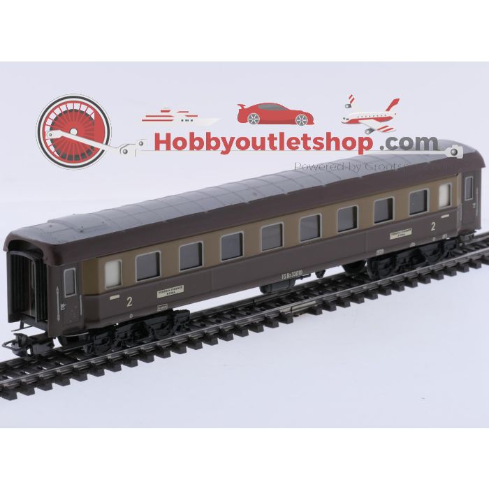 Schaal H0 Märklin 3035 en 4036 trein set elektische locomotief met personenrijtuigen van de FS #10107 - sku: 20260917040259 - Gebraucht - Angemessener Zustand - Bild 18