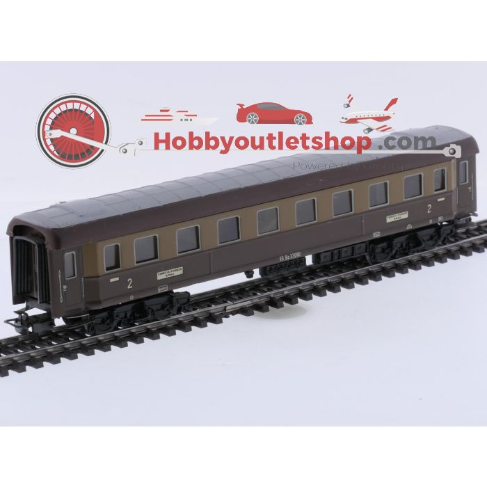 Schaal H0 Märklin 3035 en 4036 trein set elektische locomotief met personenrijtuigen van de FS #10107 - sku: 20260917040259 - Gebraucht - Angemessener Zustand - Bild 20