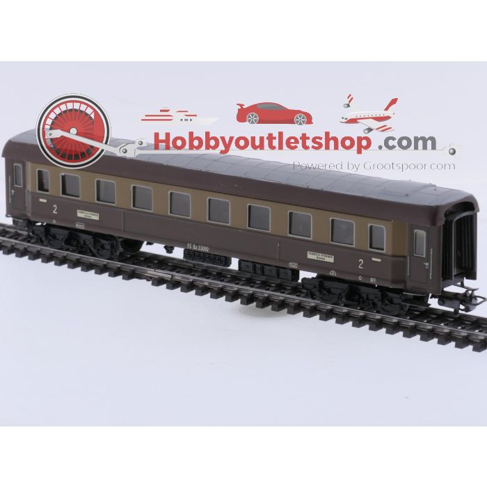 Schaal H0 Märklin 3035 en 4036 trein set elektische locomotief met personenrijtuigen van de FS #10107 - sku: 20260917040259 - Gebraucht - Angemessener Zustand - Bild 21