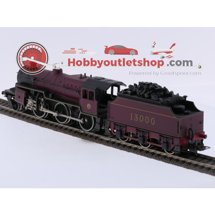 Schaal 00 Lima 205119 stoomlocomotief Mogul Crab 2-6-0 13000 LMS Maroon van de BR #10108 - sku: 20260917045319 - Gebraucht - Sehr guter Zustand - Bild 2