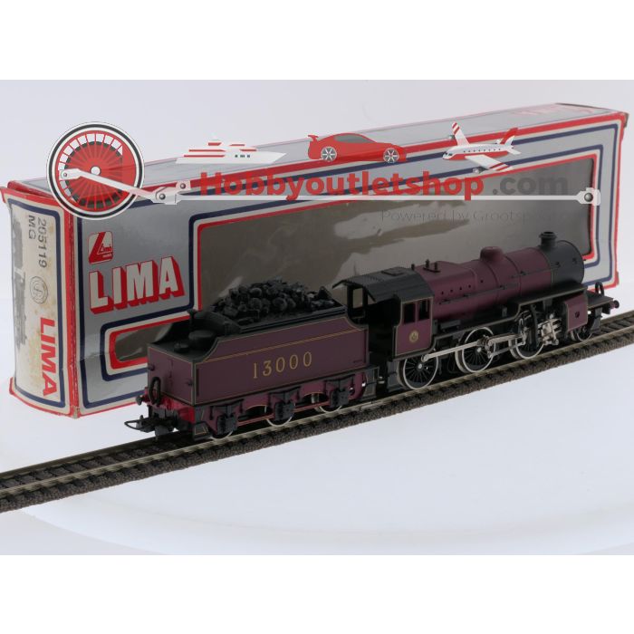 Schaal 00 Lima 205119 stoomlocomotief Mogul Crab 2-6-0 13000 LMS Maroon van de BR #10108 - sku: 20260917045319 - Gebraucht - Sehr guter Zustand - Bild 4