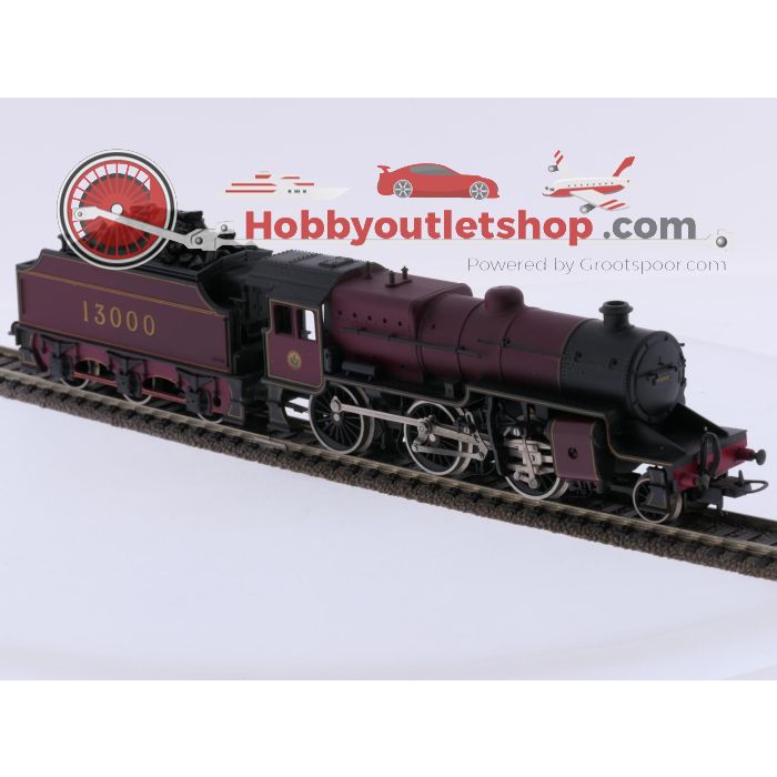 Schaal 00 Lima 205119 stoomlocomotief Mogul Crab 2-6-0 13000 LMS Maroon van de BR #10108 - sku: 20260917045319 - Gebraucht - Sehr guter Zustand - Bild 5