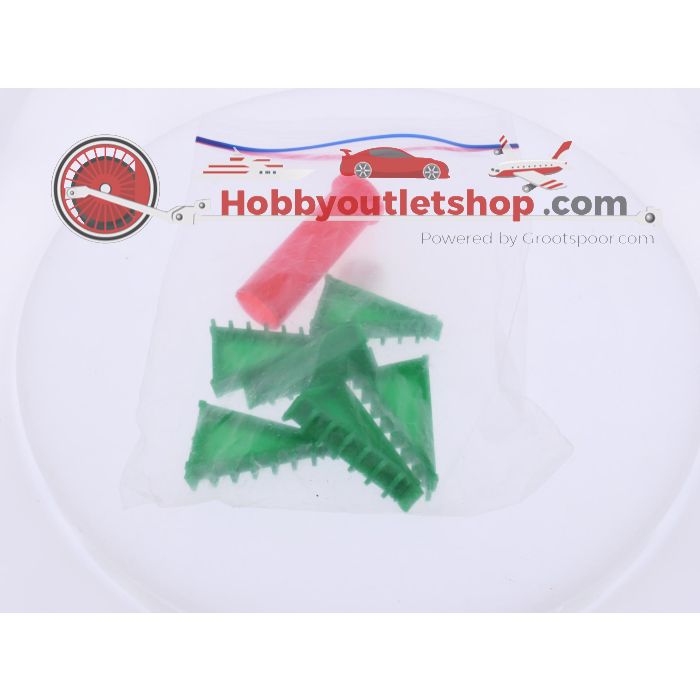 Schaal 00 Hornby/Tri-ang stoomlocomotieven met goederenwagons en accessoires. BASTLER #10116 - sku: 20260922111619 - Gebruikt - Redelijke staat - Afbeelding 15