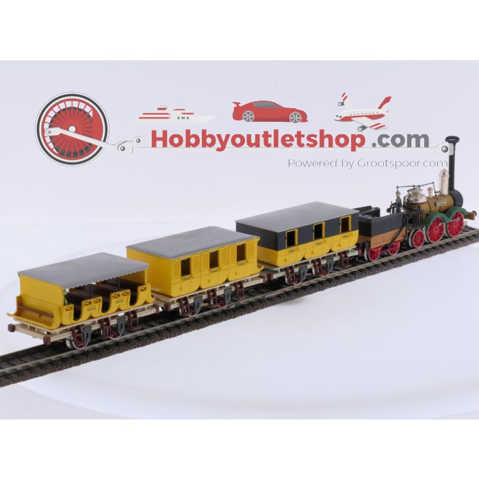 Schaal H0 Trix 52 1200 00 4-delige treinset Saxonia met Adler rijtuigen #10117 - sku: 20260922115241 - Gebruikt - Goede staat - Afbeelding 2