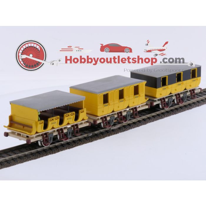 Schaal H0 Trix 52 1200 00 4-delige treinset Saxonia met Adler rijtuigen #10117 - sku: 20260922115241 - Gebruikt - Goede staat - Afbeelding 7
