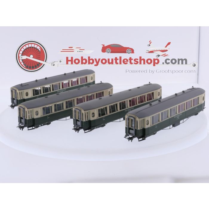 Schaal H0m Bemo 7272 134 set van 4 Pullman rijtuigen CIWL van de RhB #10118 - sku: 20260922122124 - Gebruikt - Goede staat - Afbeelding 2