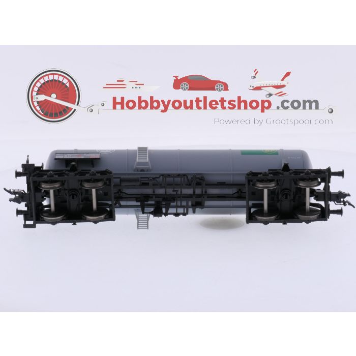 Schaal H0 Fleischmann/Märklin 5477, 4757 en 4758 set van 3 keelwagens Eva/BP van de DB #10122 - sku: 20260925103755 - Gebruikt - Zeer goede staat - Afbeelding 6