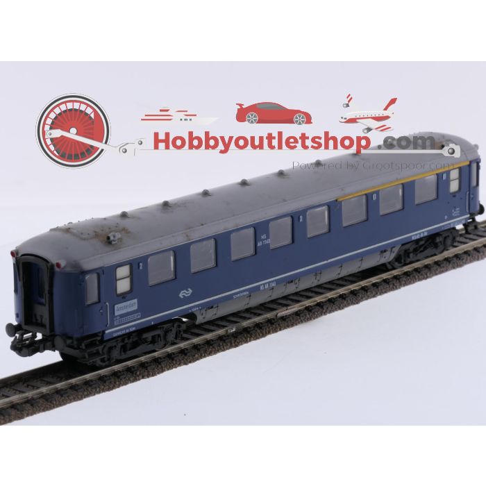 Schaal H0 Fleischmann 5154 set van 3 Plan K personenrijtuigen van de NS #10128 - sku: 20260929095110 - Gebruikt - Goede staat - Afbeelding 4